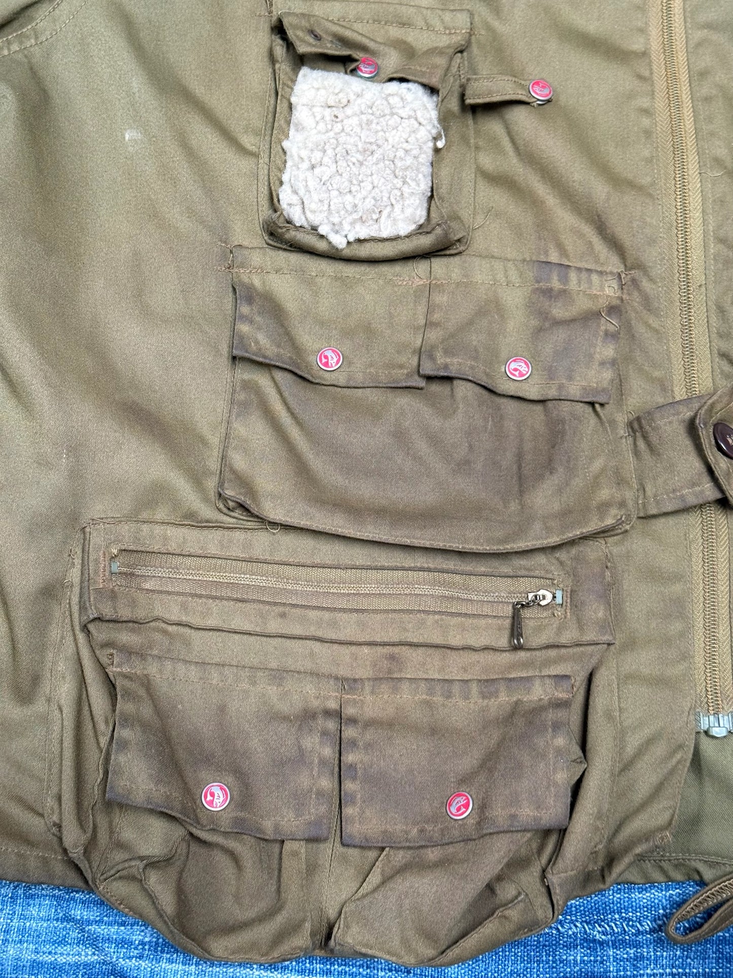 1970s US Ideal Fishing Wading Jacket [XL]