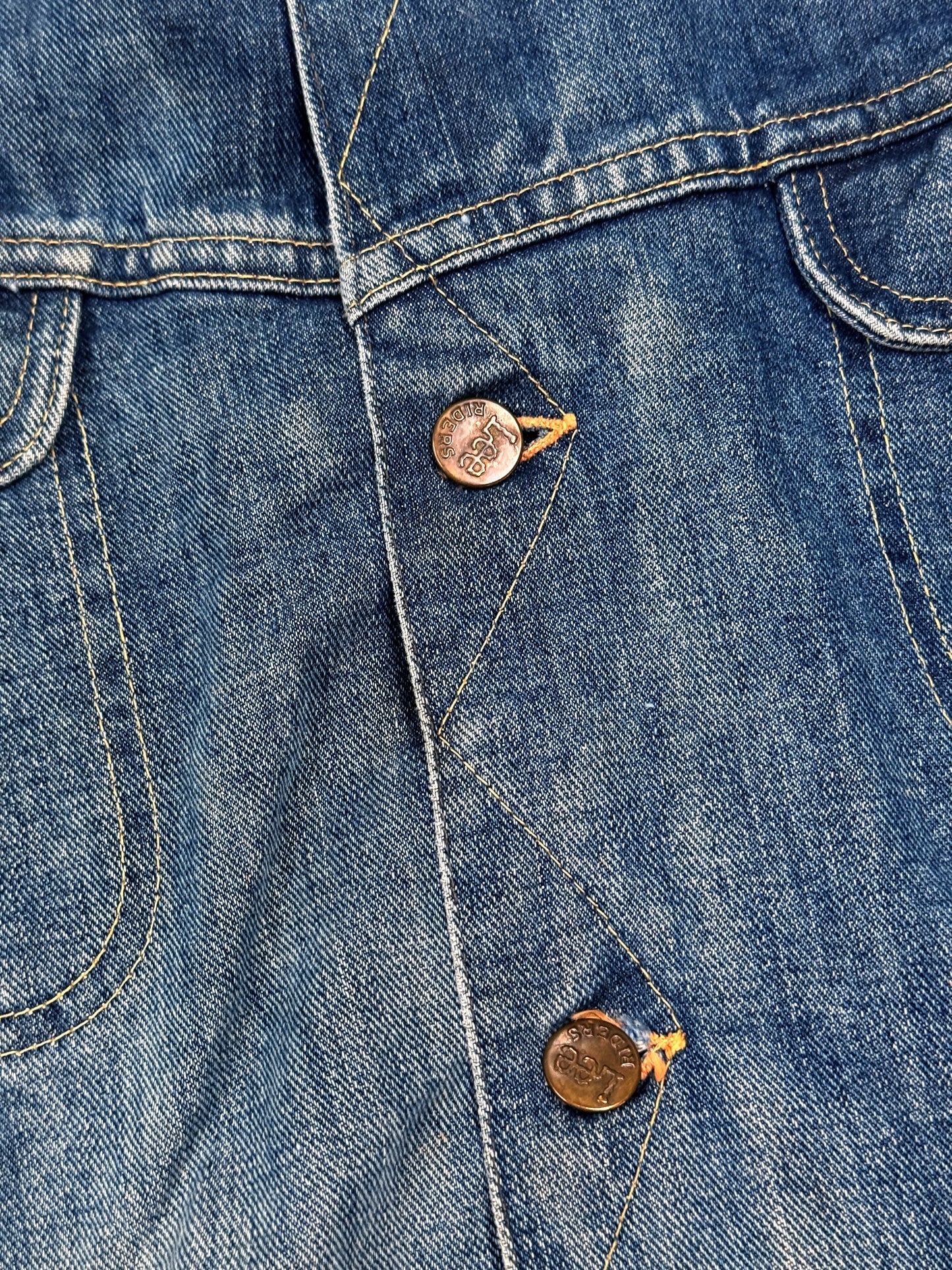 Early 1960s Lee 101-LJ Storm Rider Denim Jacket [48 REG]