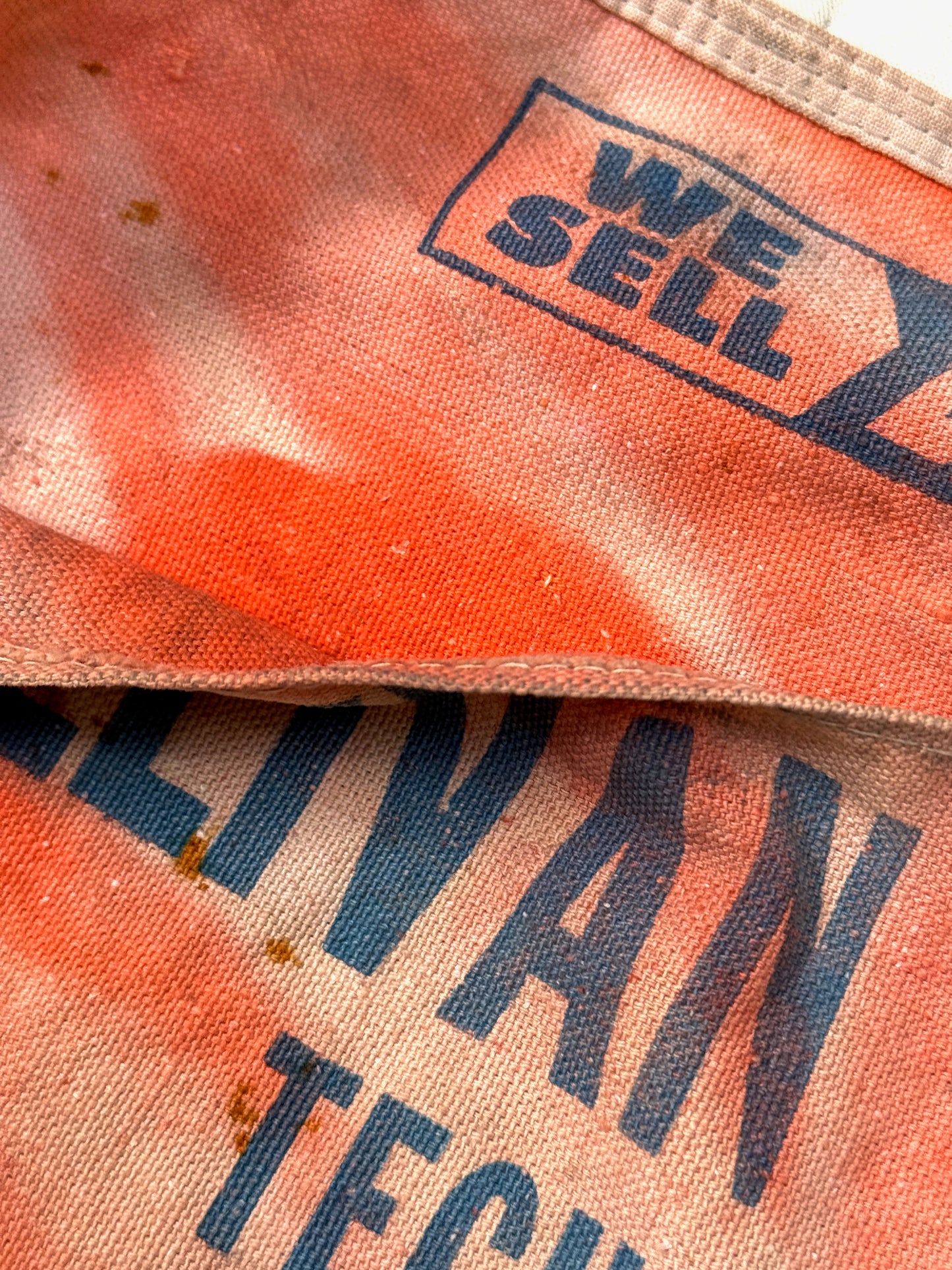 1940s - 1950s Sullivan Lumber Co. Nail Pouch Apron