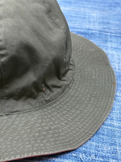 1986 USAF C-1 Reversible Survival Boonie Hat – Orange / Green [Without Strap]