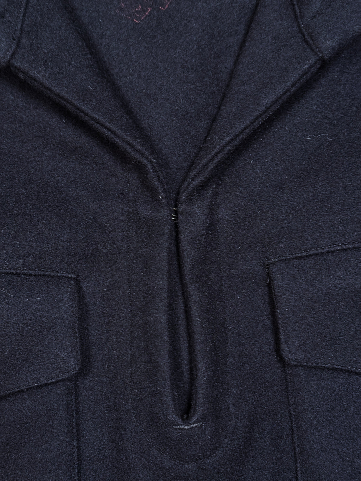 1970s–1980s Swedish Navy Wool Sailor Smock