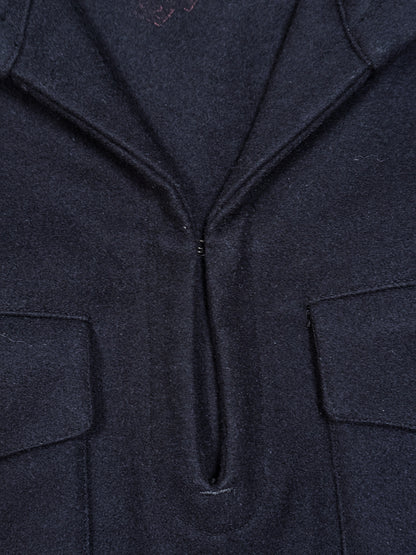 1970s–1980s Swedish Navy Wool Sailor Smock