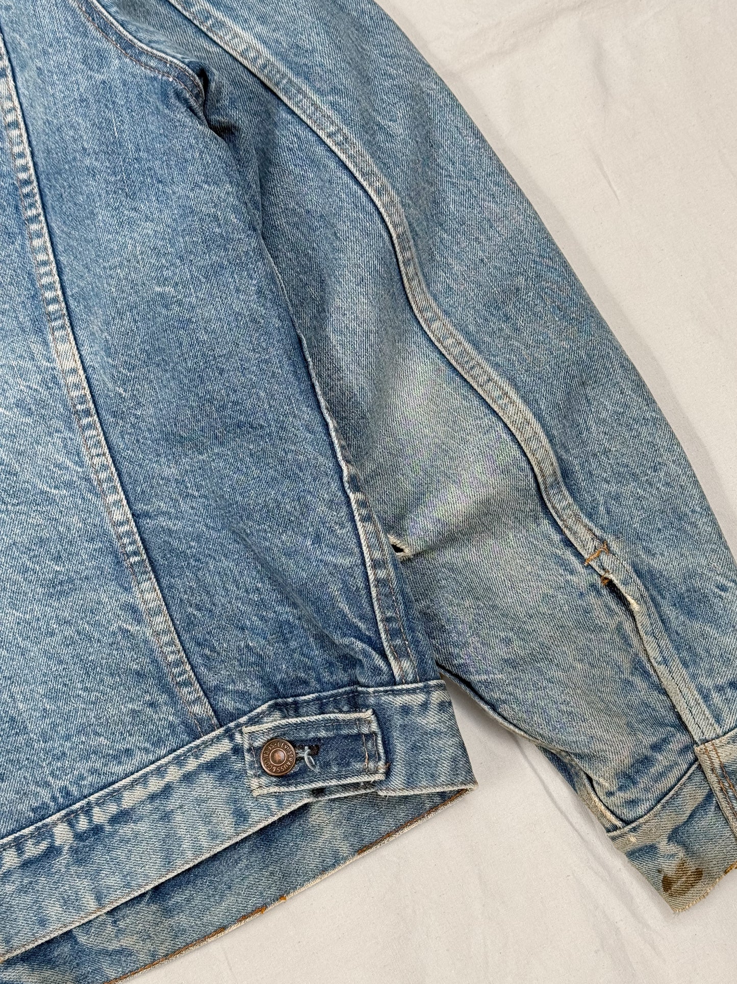 1970s-1980s Levi’s Type III Blanket-Lined Trucker Jacket [42 R]