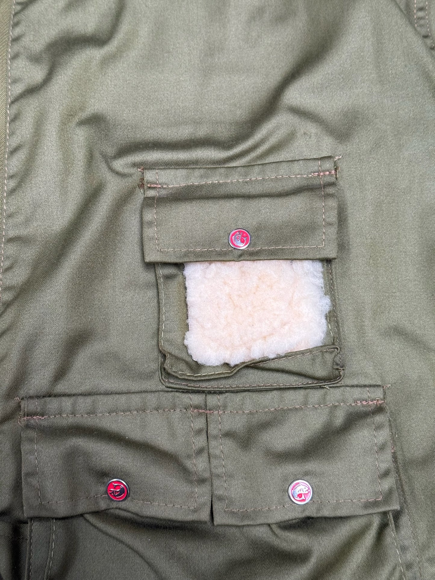 1970s Ideal USA Fly-Fishing Wading Jacket – Near Dead stock [XL]