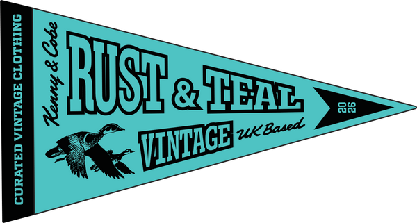 Rust and Teal Vintage