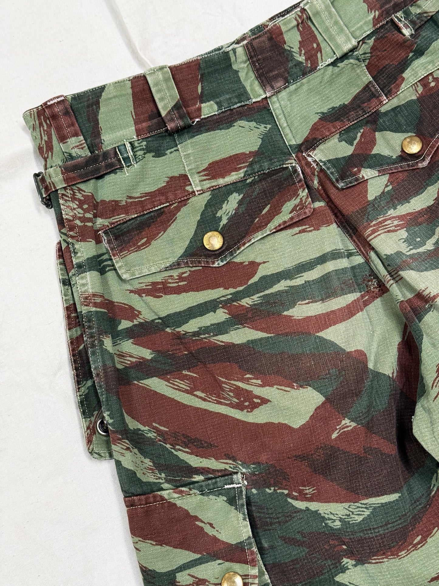 1950s French Army Lizard Pattern Camo Pants