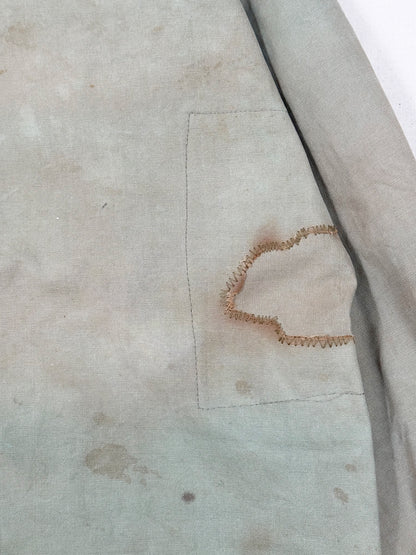 Sun faded Green Canvas Smock