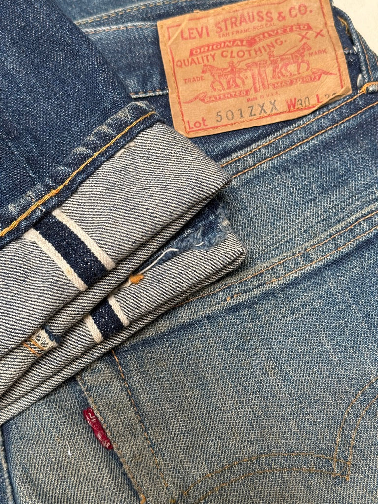 Rare 1960s Levi's 501ZXX Jeans [29W 32L]