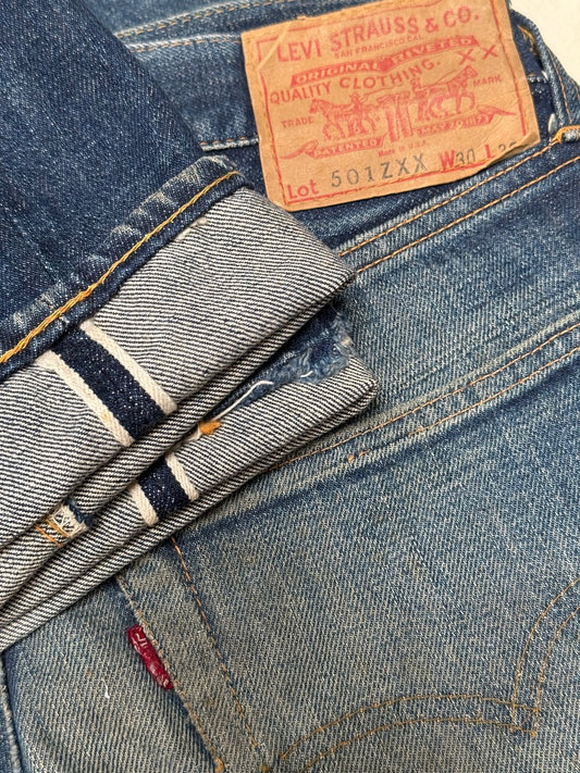 Rare 1960s Levi's 501ZXX Jeans [29W 32L]