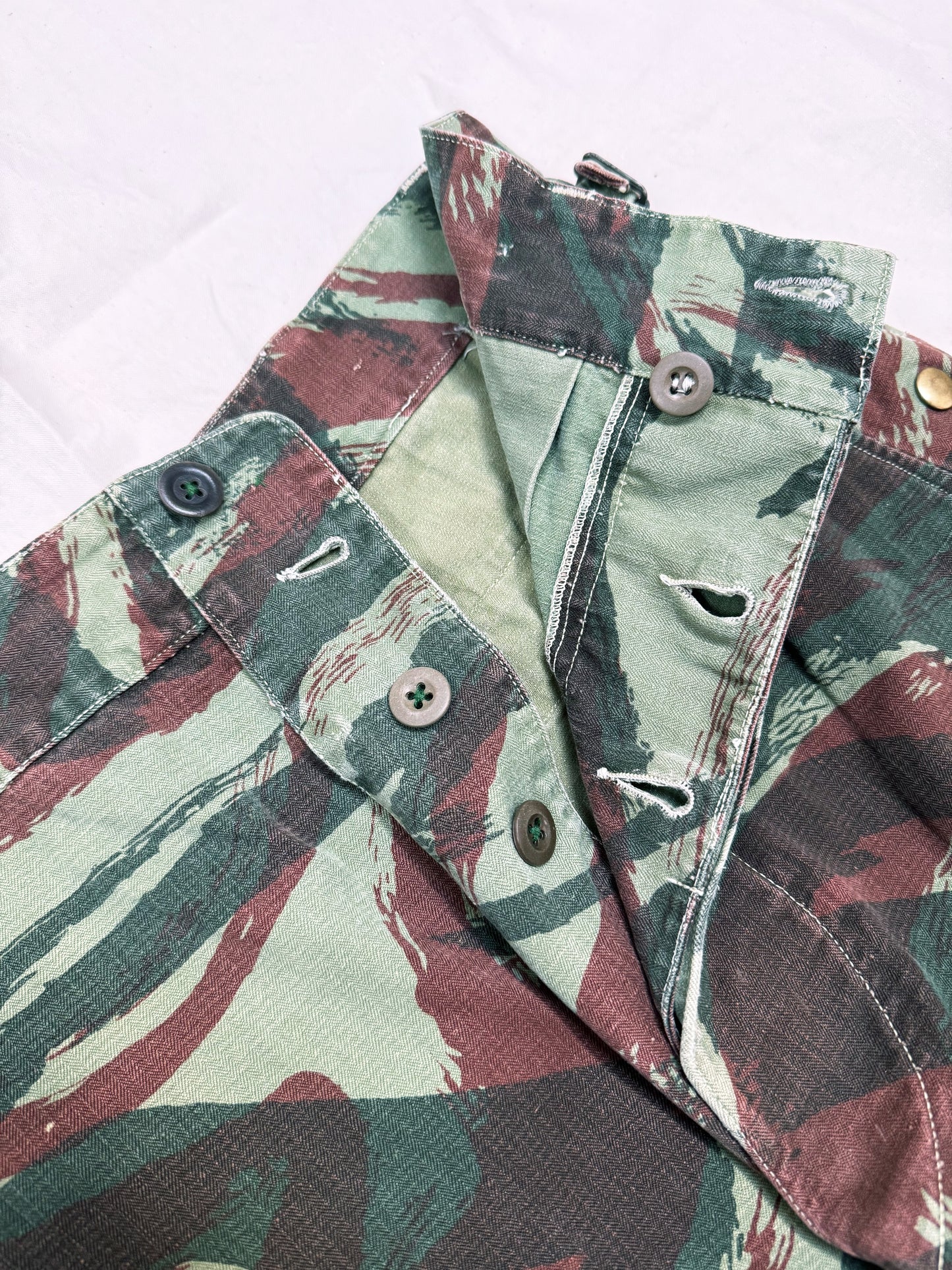 1950s French Army Lizard Pattern Camo Pants