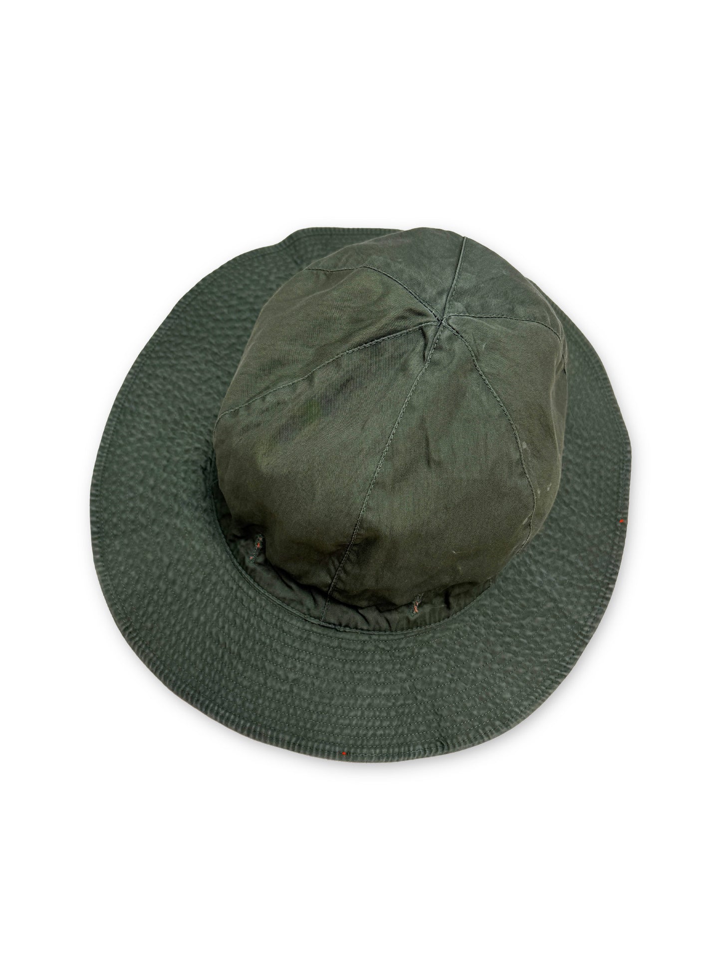 1986 USAF C-1 Reversible Survival Boonie Hat – Orange / Green [Without Strap]