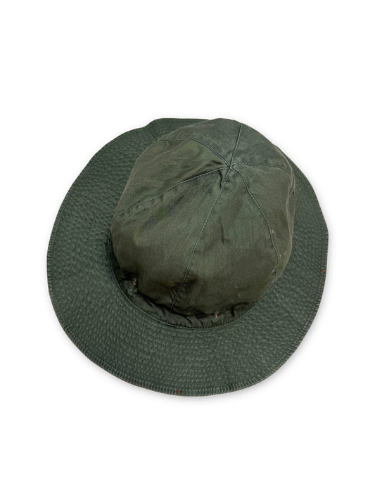 1986 USAF C-1 Reversible Survival Boonie Hat – Orange / Green [Without Strap]