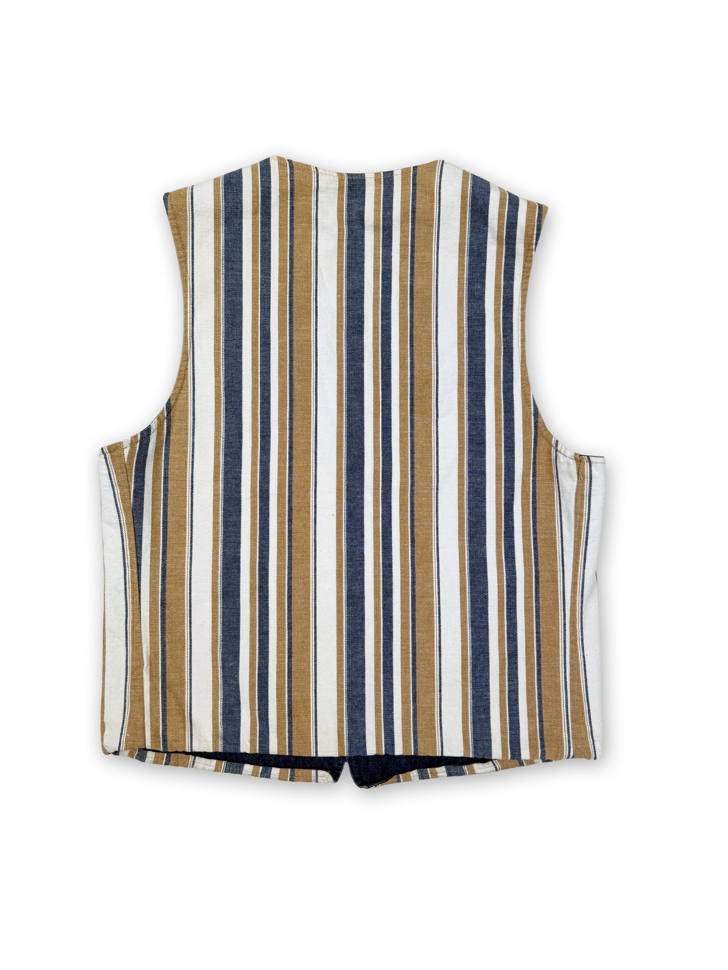1970s Levi's Big E Orange Tab Reversible Denim Waistcoat