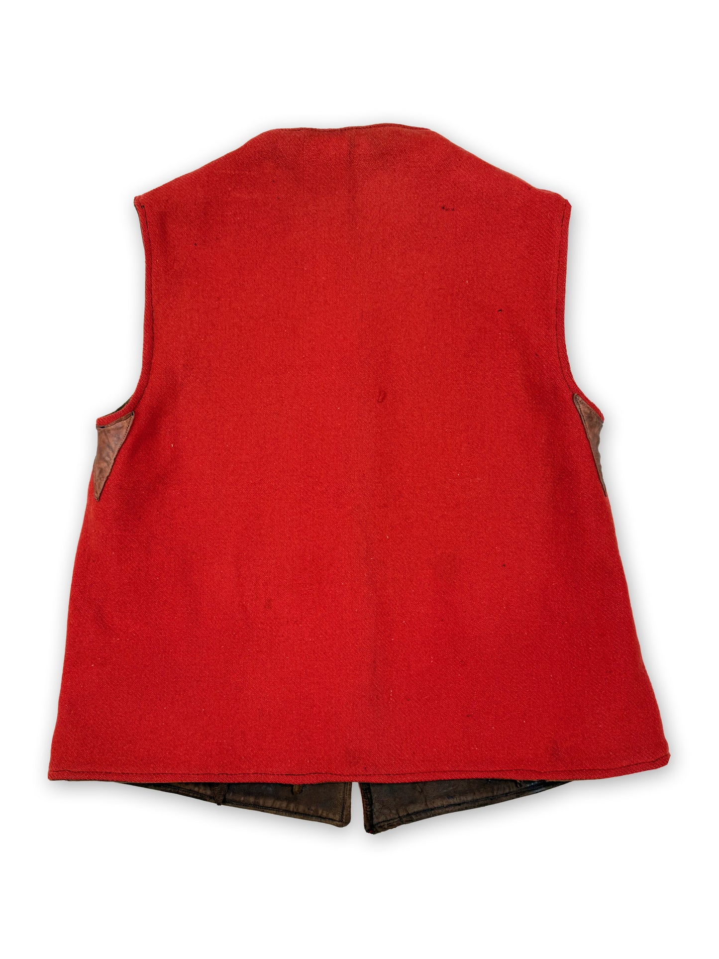 1940s British Army Leather Jerkin [Reversible]