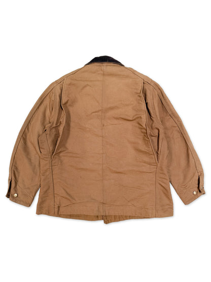 Late 1960s Carhartt Brown Duck Chore Jacket – Big C Buttons [Size 48]