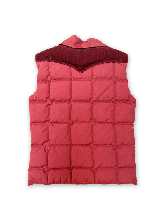 1970s USA Tempco Red Down Vest [S]