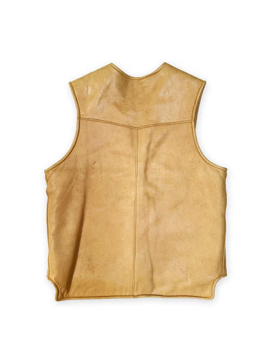 1980s Spokane Glove Tanning  Leather Shearing Vest