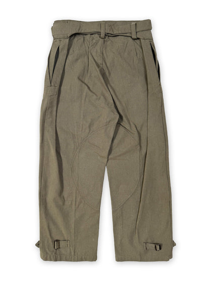 1940s - 1950s French Army M38 MOTORCYCLE Trousers [34W]