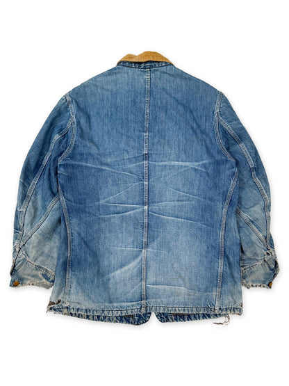 1970s Lee 81-LJ Blanket-Lined Denim Chore Jacket [42 REG]