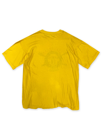 1970s - 1980s Gold Tees USA Lifeguard Beach Club T-Shirt [XL]