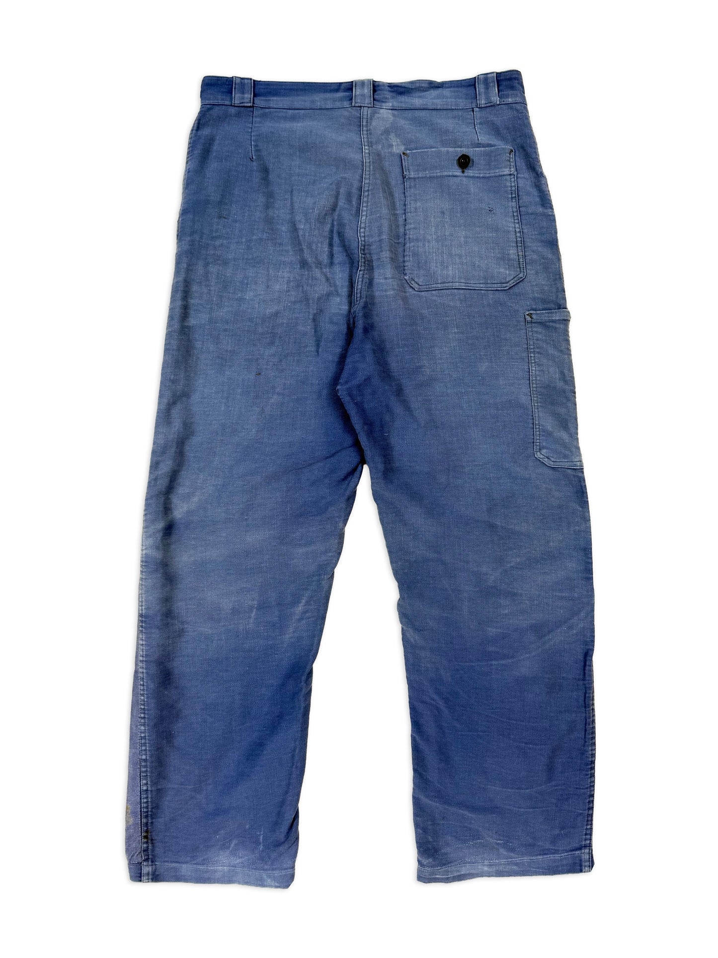 1950s - 1960s Le Pilote French Moleskin Work Pants [34.6"W]