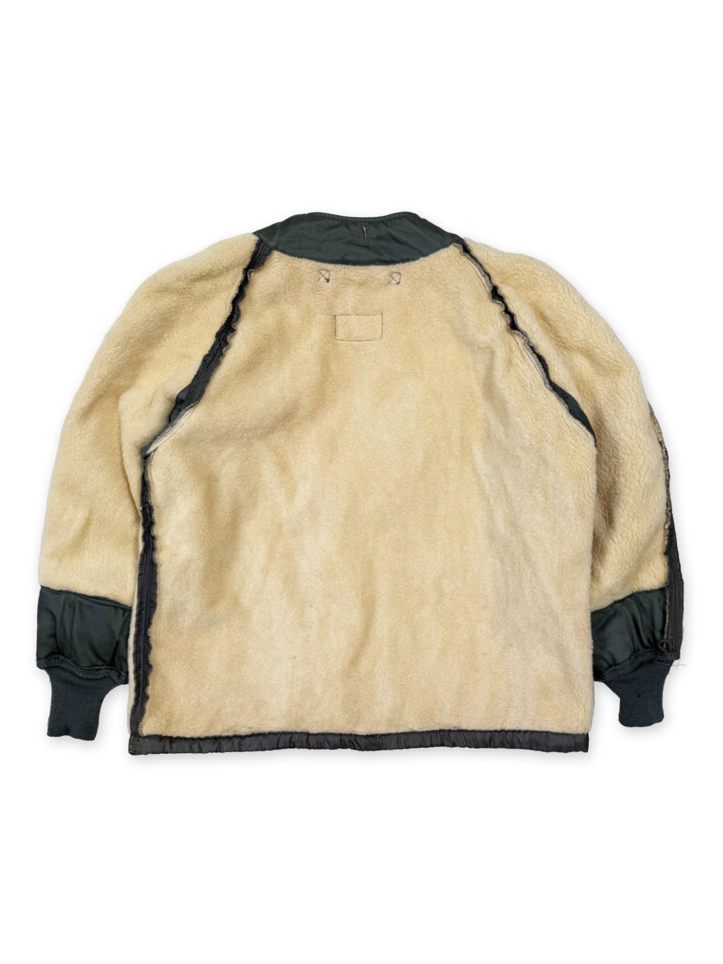 1950s USAF Wool Pile Flight Jacket Liner [MEDIUM  SHORT]