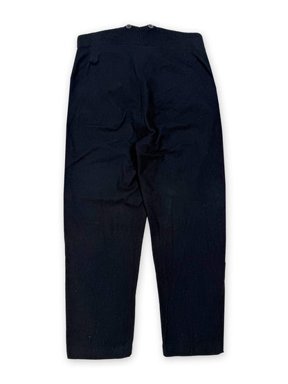 1940s French Wool Formal Pants