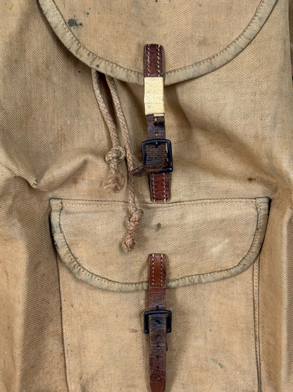 Small Canvas Backpack