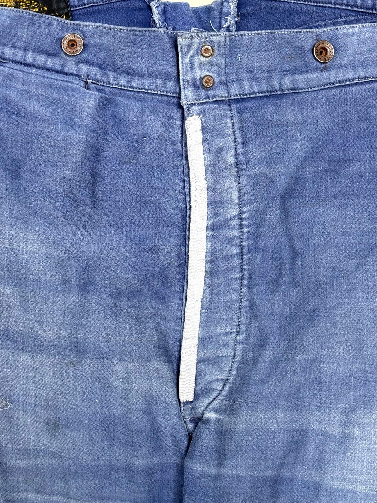 1950s Le Mont St Michel Moleskin Pants [36W]