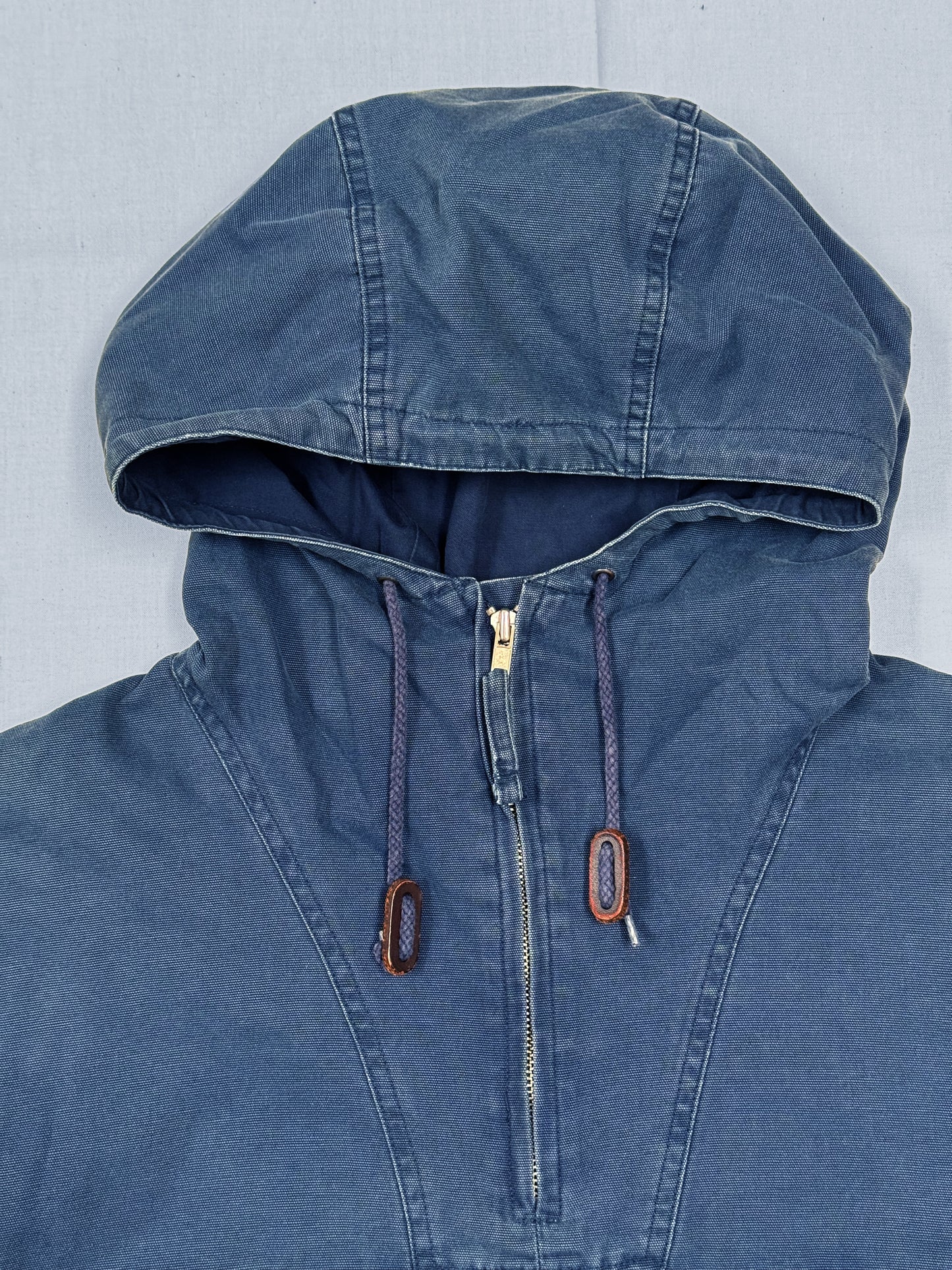 1990s Polo Ralph Lauren Sportsman Navy Cotton Anorak [L]