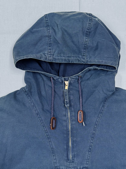 1990s Polo Ralph Lauren Sportsman Navy Cotton Anorak [L]