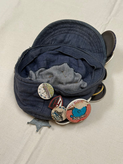 1970s – 1980s Badge Collector Cap
