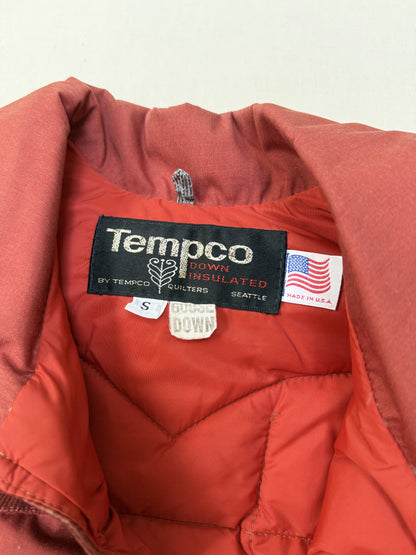 1970s USA Tempco Red Down Vest [S]