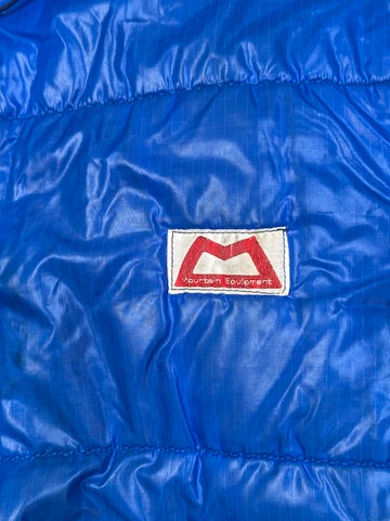 1980s Mountain Equipment Cerro Torre Colour Block Puffer Jacket [M]