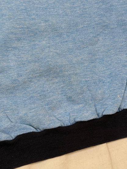 1970s Sears Budweiser Short Sleeves Ringer Sweatshirt [XL]