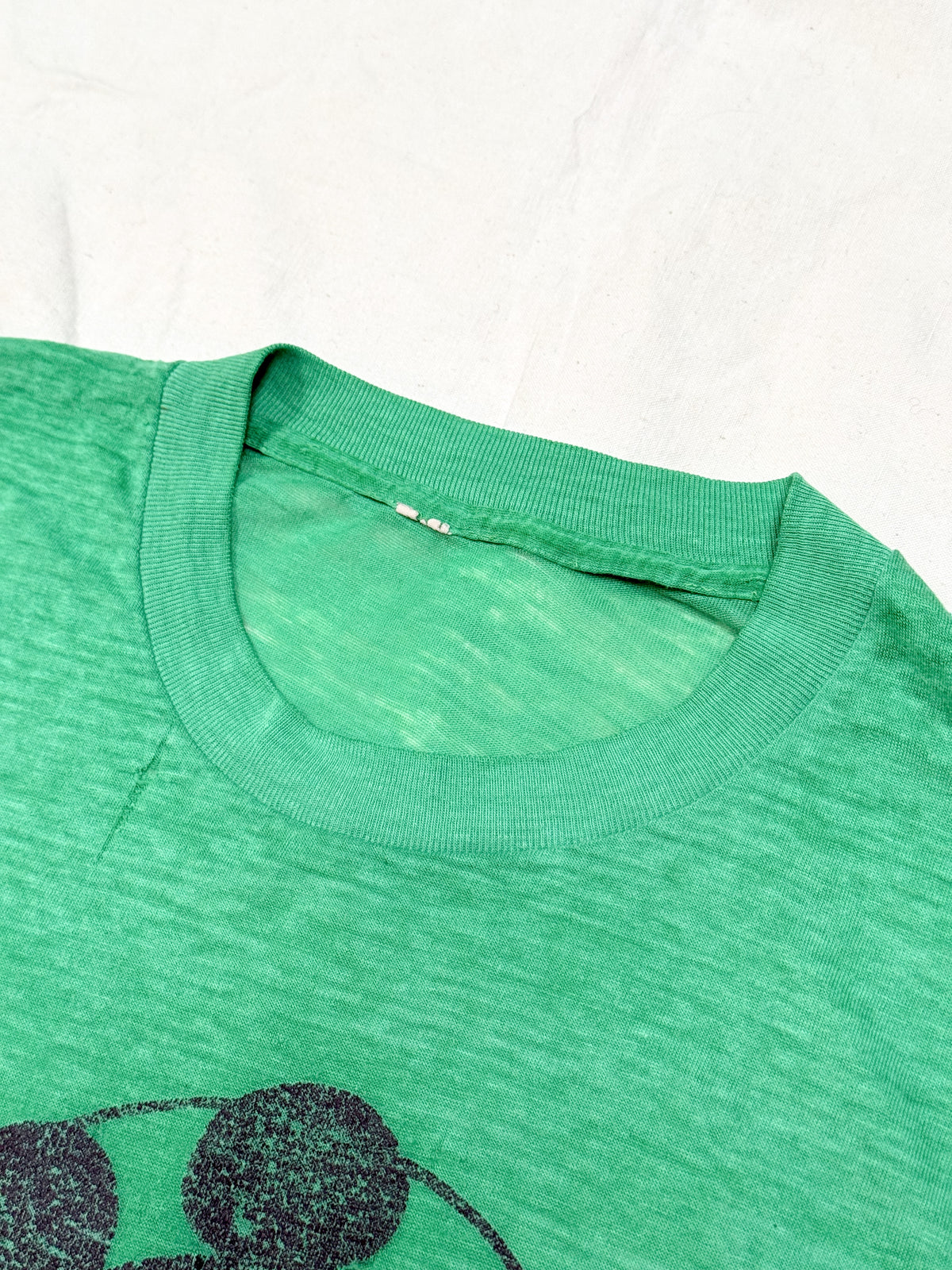 1980s Mickey Mouse Paper-Thin Single Stitch T-Shirt – Green