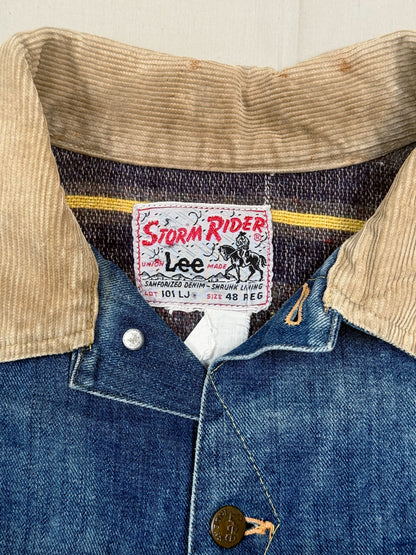 Early 1960s Lee 101-LJ Storm Rider Denim Jacket [48 REG]