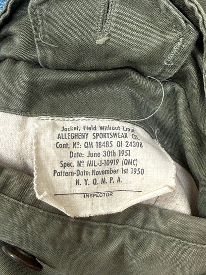 US Army M-1950 Military Field Jacket [Small REG]
