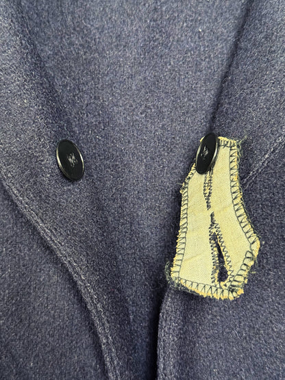 1950s Le Croletais French Navy Wool Sailor Shirt