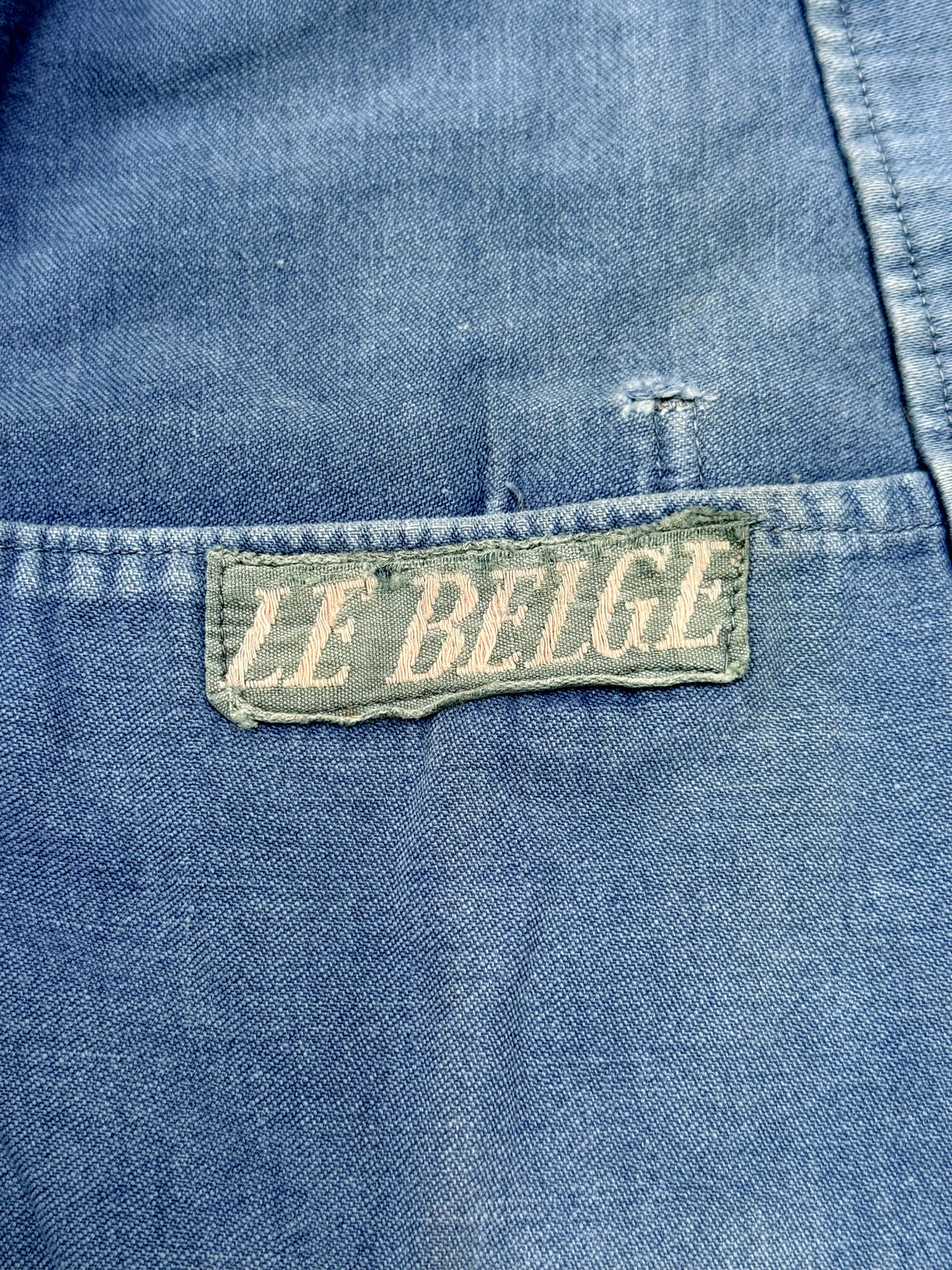 1940s - 1950s Le Belge French 4 Pocket Moleskin Blazer