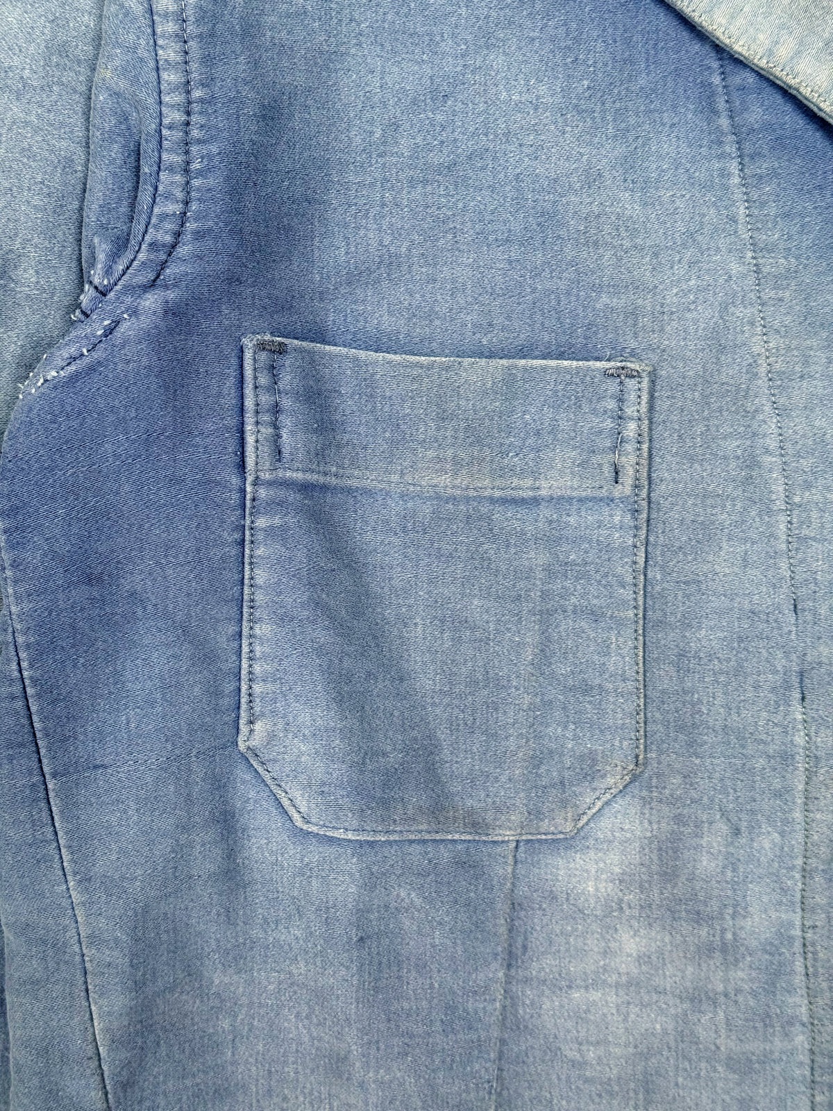 1940s - 1950s Le Belge French 4 Pocket Moleskin Blazer