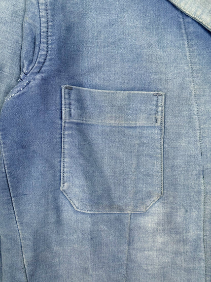 1940s - 1950s Le Belge French 4 Pocket Moleskin Blazer