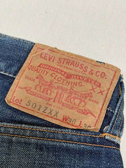 Rare 1960s Levi's 501ZXX Jeans [29W 32L]