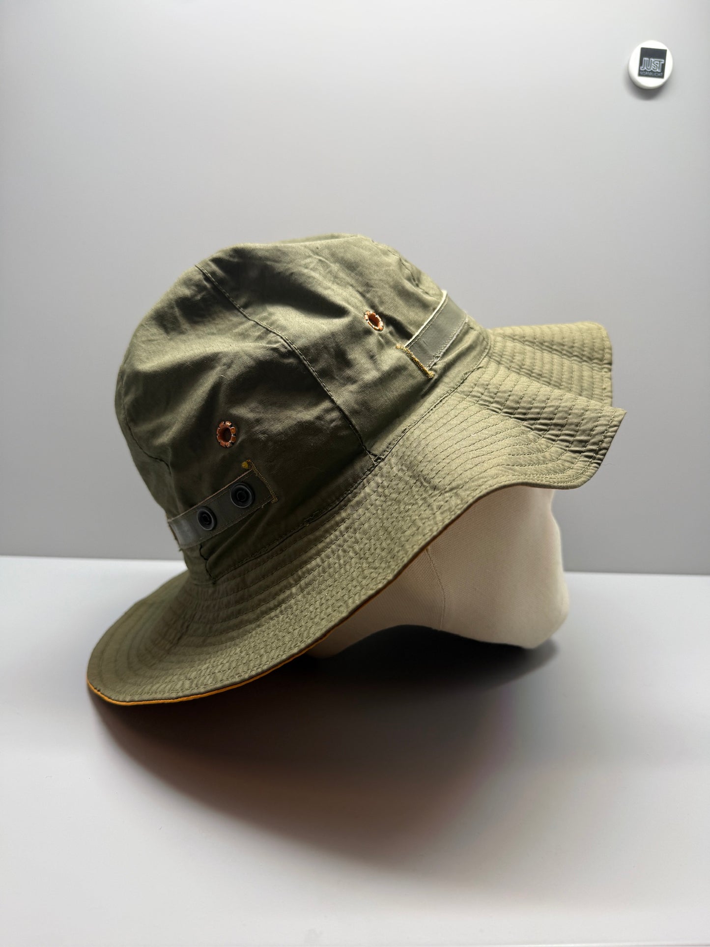 1940s WWII USAAF C-1 Survival Vest Reversible Sun Boonie Hat [Rare]