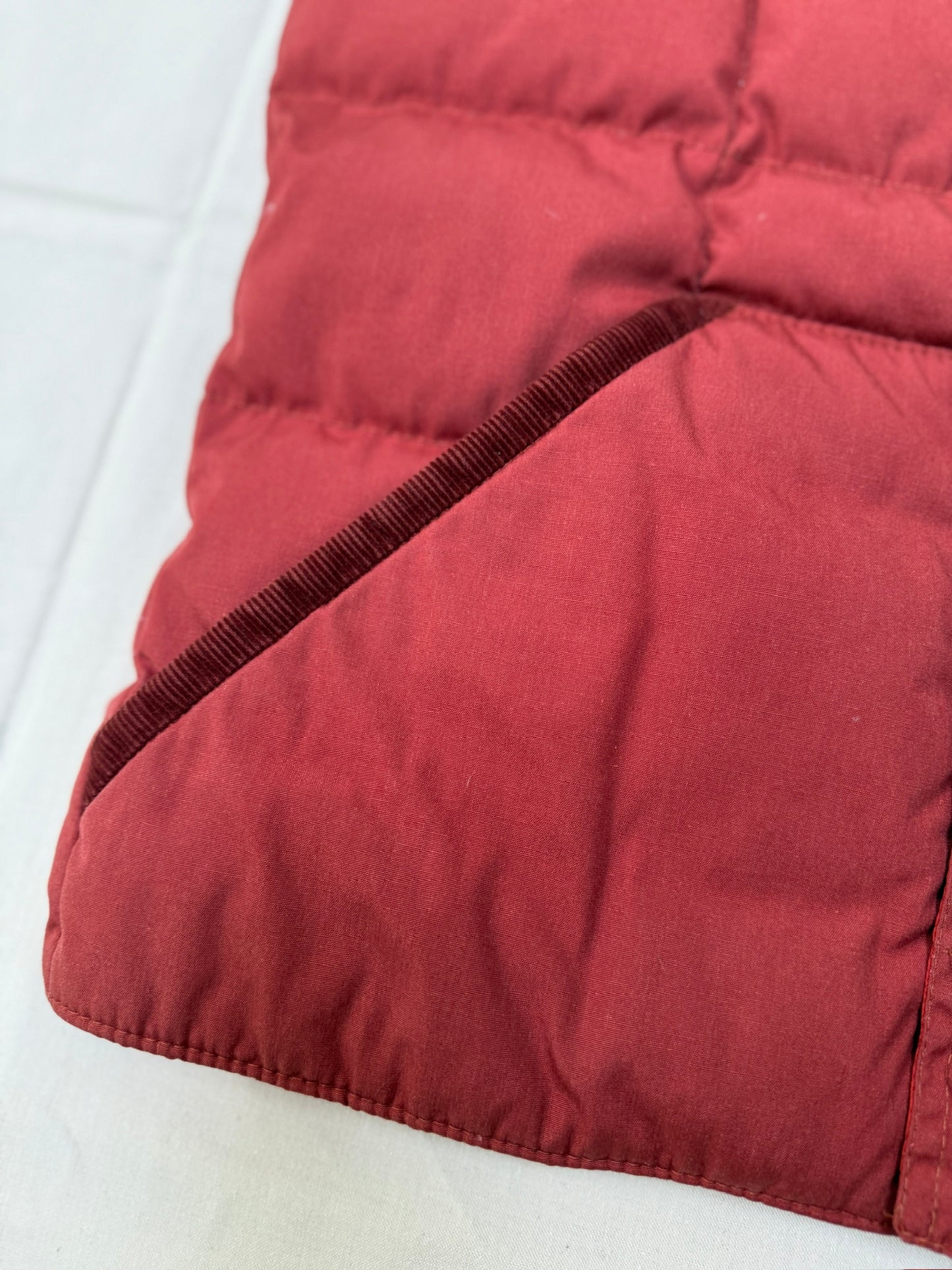 1970s USA Tempco Red Down Vest [S]