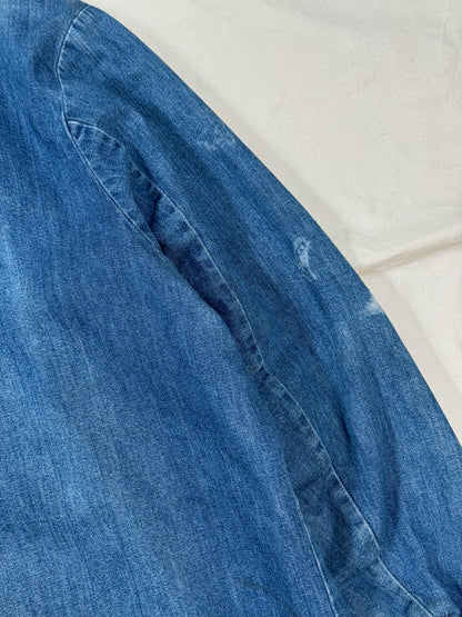 1950s–1960s Wrangler Blanket-Lined Denim Chore Jacket [Size 50]