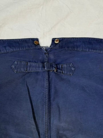 Early 1950s Mont Kemmel “Le Merveilleux” French Moleskin Work Pants [36"W]