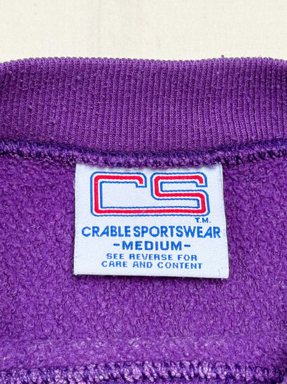 1990s Crable Sportswear Royal Scottish Golf Sweatshirt [M]