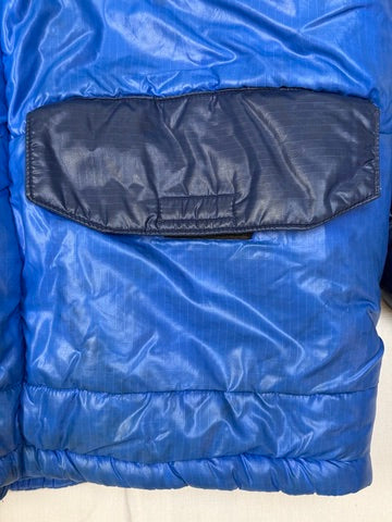 1980s Mountain Equipment Cerro Torre Colour Block Puffer Jacket [M]