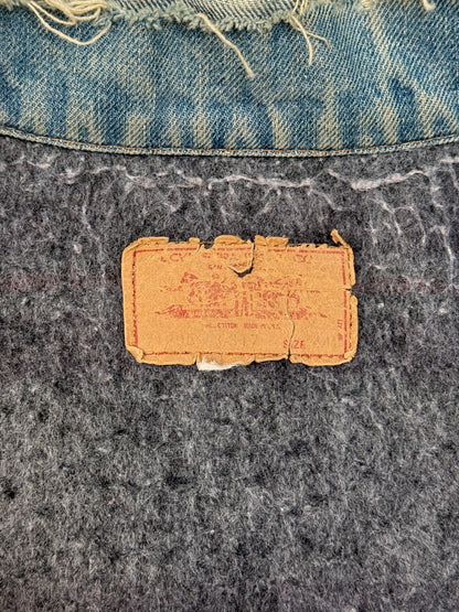 1970s-1980s Levi’s Type III Blanket-Lined Trucker Jacket [42 R]